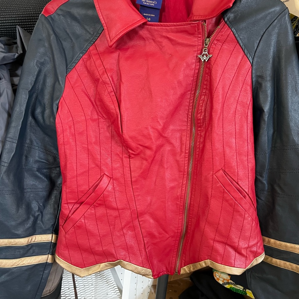 Wonder Woman leather jacket